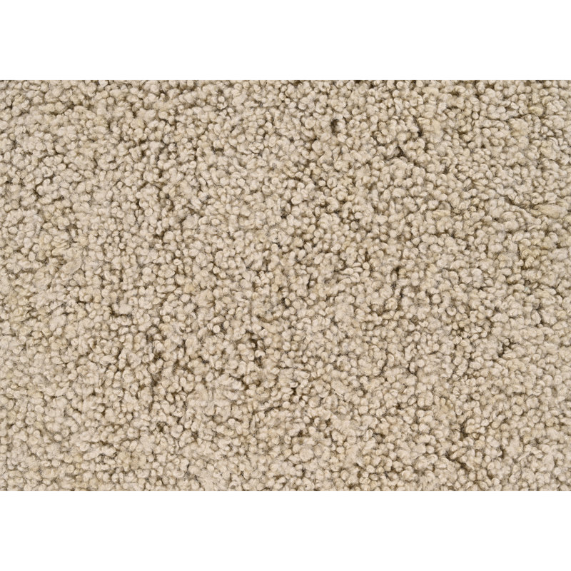 Treye Nylon Bath Rug with Non-Slip Backing, Linen, Rectangle 24" x 40"