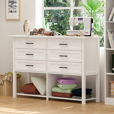 Sewing Table With Sewing Machine Platform