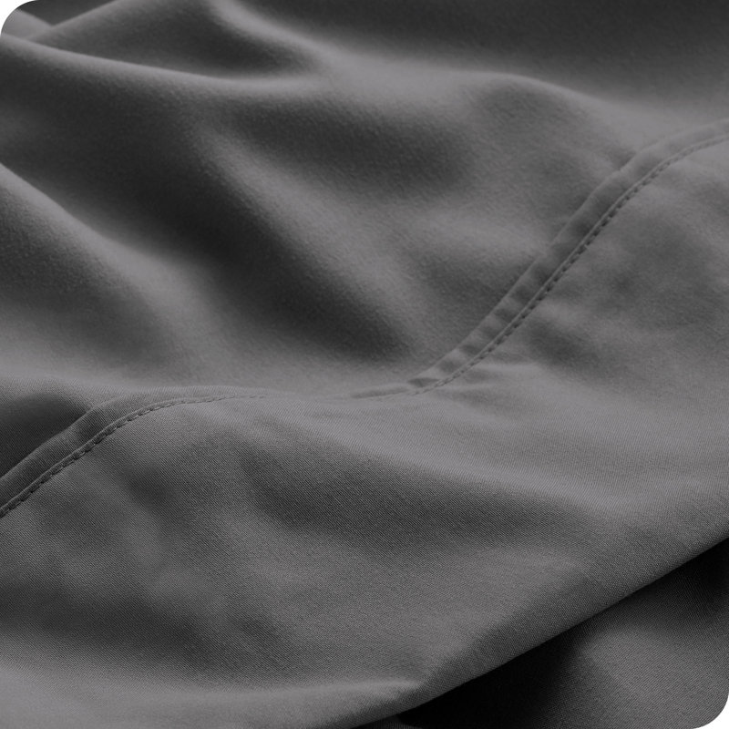 Full Gray Ultra-Soft Microfiber Flat Sheet