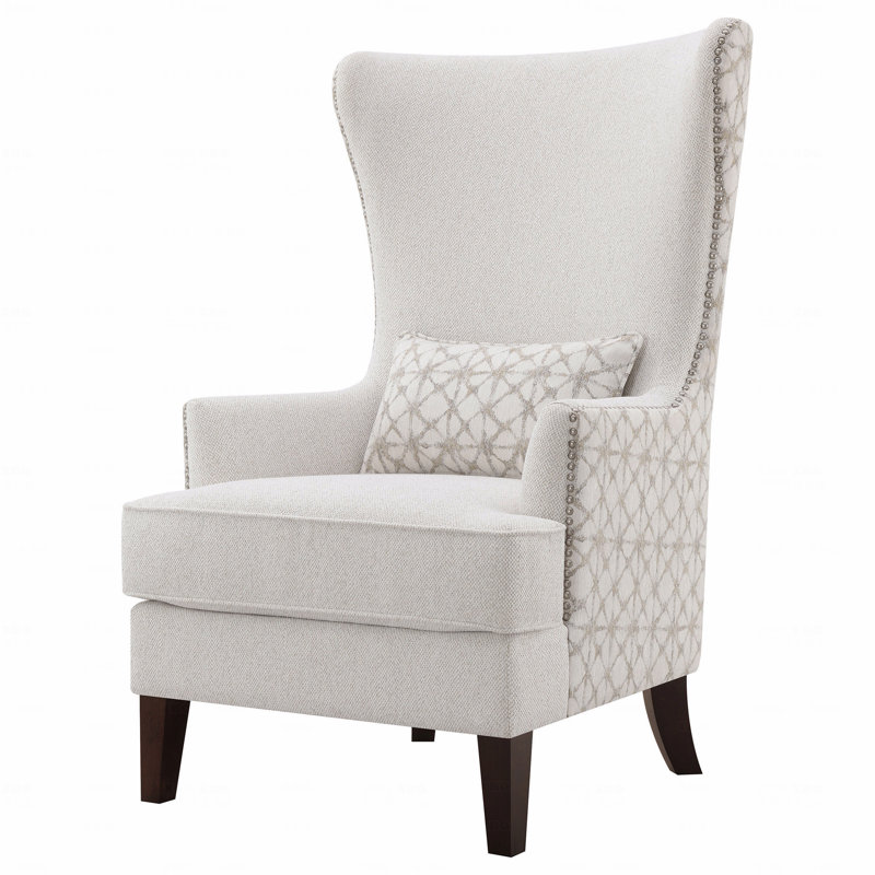 Fauteuil à oreilles Latte