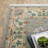 Oriental Machine Woven Wool and Nylon Area Rug-1959327390