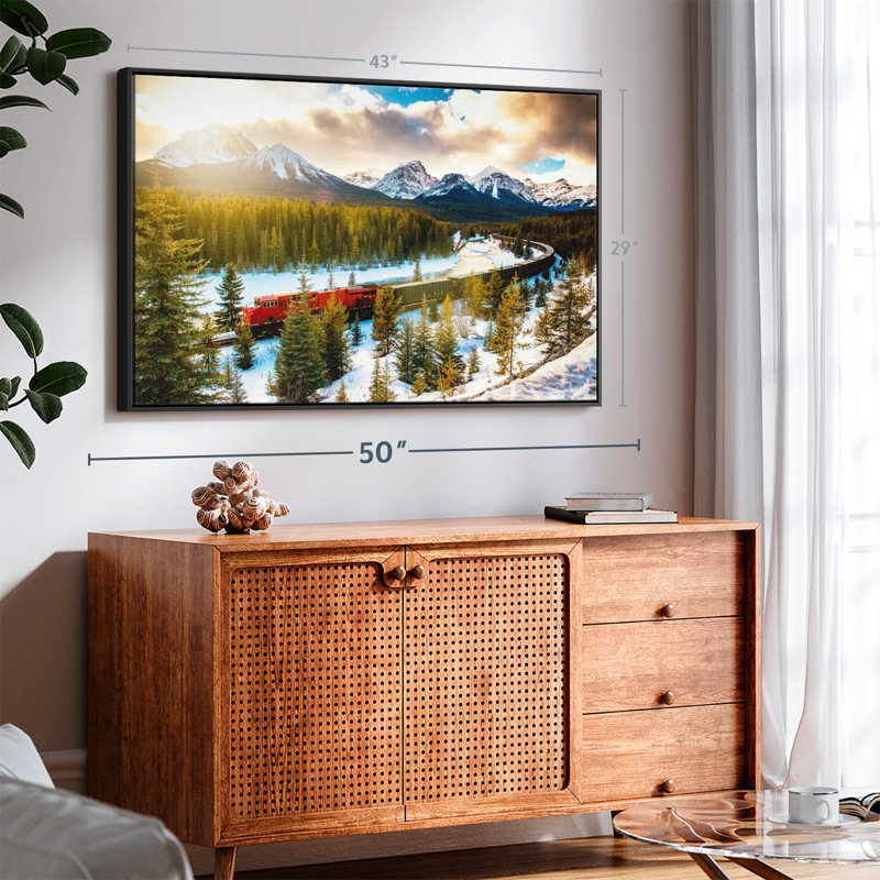 «Canadian Pacific Rail Wall Art», H 29 po x l 43 po