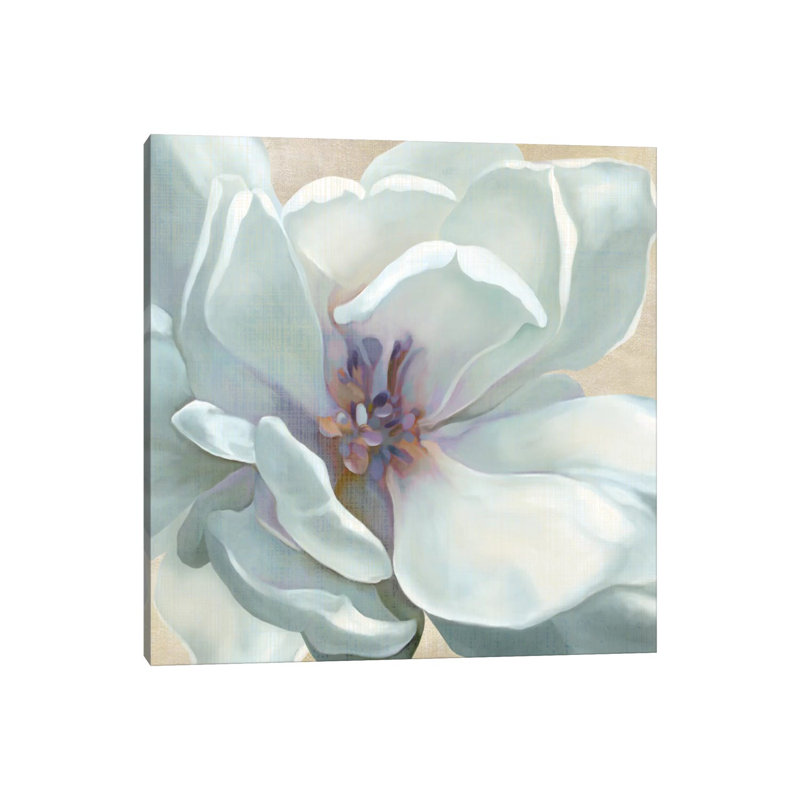 Iridescent Bloom I by Carol Robinson - Painting on Canvas, Wrapped Canvas, 30.48 cm H x 30.48 cm W