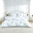 Rose Percale Cotton Printed Toile Duvet Cover Set-98200073-122444987