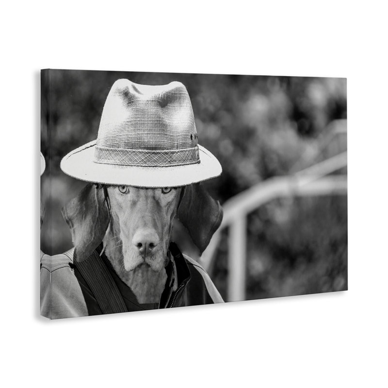 «Country Cowboy Dog» par SD graphiques Studio, H 16 po x l 24 po x P 1,5 po