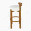 Indoor Low Back Barstool Set Of Two, Crafted For Comfort And Style In Home Bars, Kitchen Islands, And Entertainment Areas-249335327