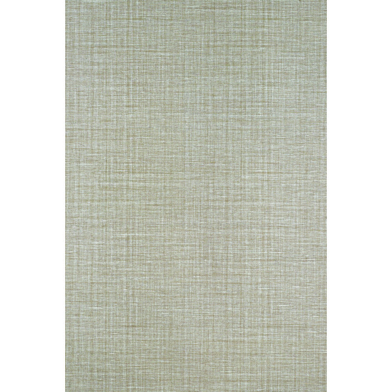 Papier peint anodisé raphia, Argent chaleureux
