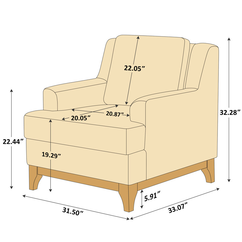 Chaise d'appoint 31,5 po rembourrée Boucle, ensemble de 2, Boucle blanc