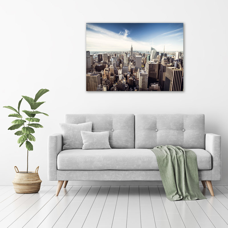 New York - No Frame Print on Canvas