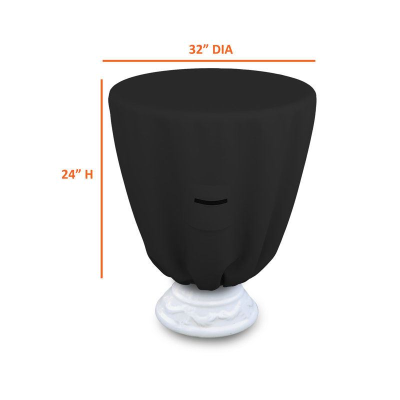 Housse de protection pour oiseaux Xanden, H 18 po x l 24 po x P 24 po, Noir