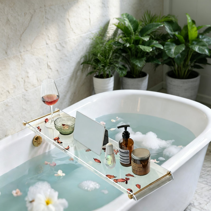 Freestanding Bath Caddy