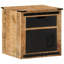 Francky 45cm W Iron Bedside Table
