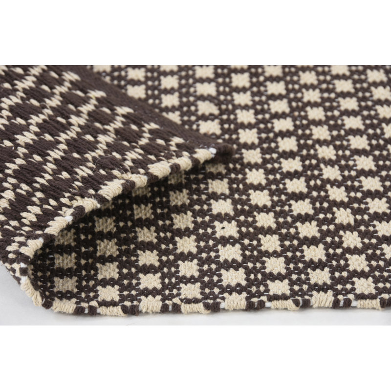 Wooten Cotton Hand Woven Area Rug, Runner 60 x 220cm