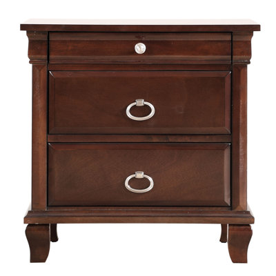 Nora 3 Drawer Nightstand