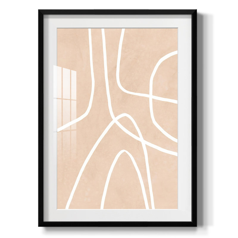 Clean Clean I - impression encadrée, H 25,5 po x l 17,5 po, Noir