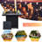 Square Steel Propane Smokeless Fire Pit Table