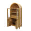 Garde-manger arqué de 71 po de hauteur avec tablettes réglables-1654984971