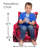 Bean Bag Chair Structured Seat for Toddlers and Kids, Comfy Chair for Gaming, Reading, and Watching TV for Children, Pasadena Chair, Multiple Colors and Fabrics-46656620
