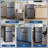Double Door Small Refrigerator With Freezer, 3.2 Cu.ft Mini Fridge With 7 Level Adjustable Thermostat & Removable Shelves