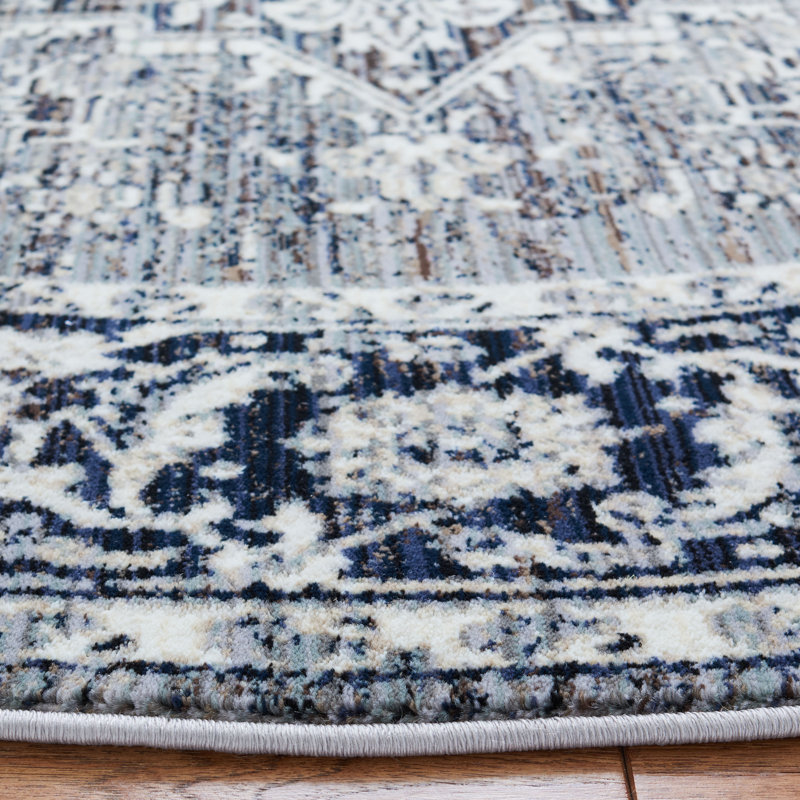 Herat 300 Performance Oriental Rug, Round 6'7"