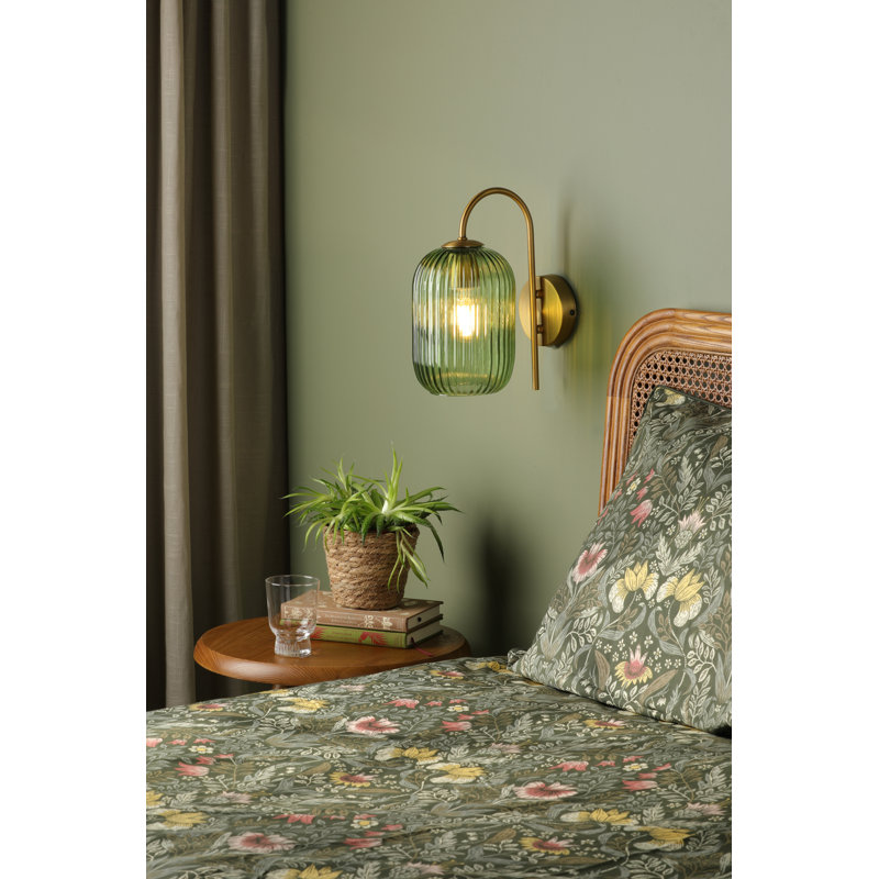 Wall Light, Bronze, Green