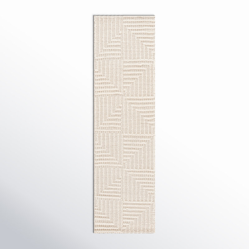 Tapis ivoire Finnick Natura 709, Tapis de couloir 2 pi 3 po x 8 pi