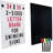 Excello Global Products 24" x 36" Replacement Changeable Letter Message Board for Swinging Signs