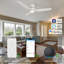 Ventilateur de plafond intelligent avec lumière Gaudenzia