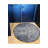 Black And White Abstract Shapes Detailed Woven Base Modern Decorative Carpet-1936537145