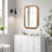 29.72*19.69 Inches Functional Mirror With Cabinet