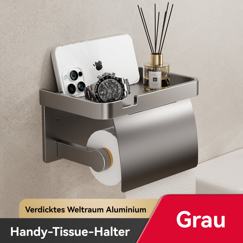 Arly Wall Mounted Toilet Paper Holder