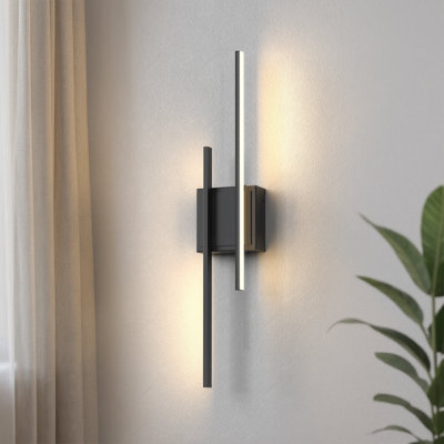 25'' Rechareable LED Wall Light Sconce, Linear Bath Bar