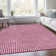 Premium Machine Washable Prisco Blush Rug