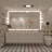 Molly Frameless Anti-Fog 3 Colors Dimmable LED Backlit Wall Bathroom Vanity Mirror-1108410489-1112690833
