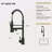 Home CUPC Certified 19" Single Handle Kitchen Faucet-118350841