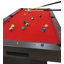 Table de billard VINTAGE GREEN 8 pi avec feutre vert, retour de balle automatique et accessoires de billard complet-700914688-700914700