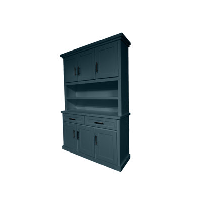 Shaker Style Dining Hutch and Buffet Cabinet