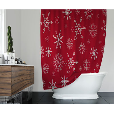 Rideau de douche simple