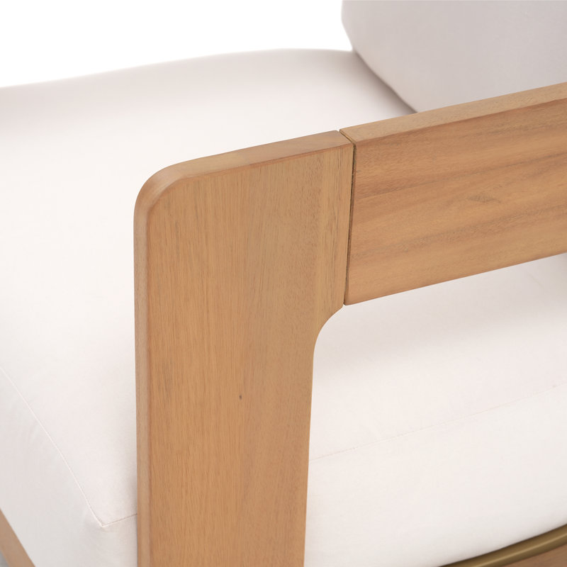 Ensemble de conversation 5 pièces Frances Eucalyptus, Beige