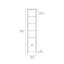 Linea Single Shelf-1396501763