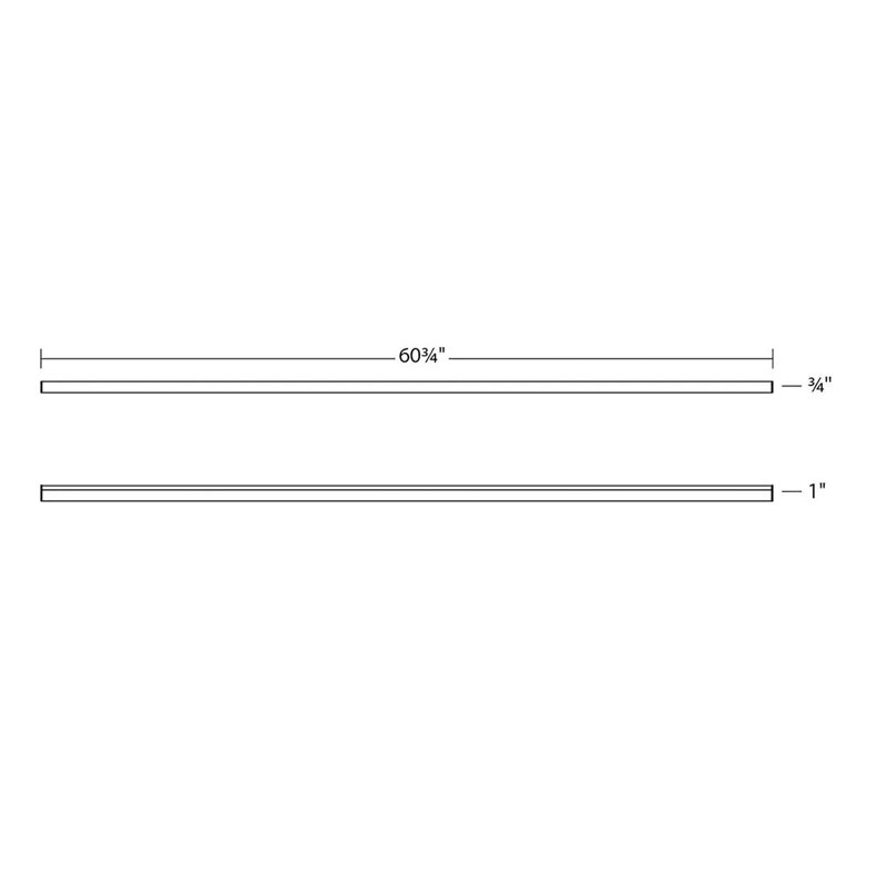 Stix Plus Dimmable LED Bath Bar, Satin Black