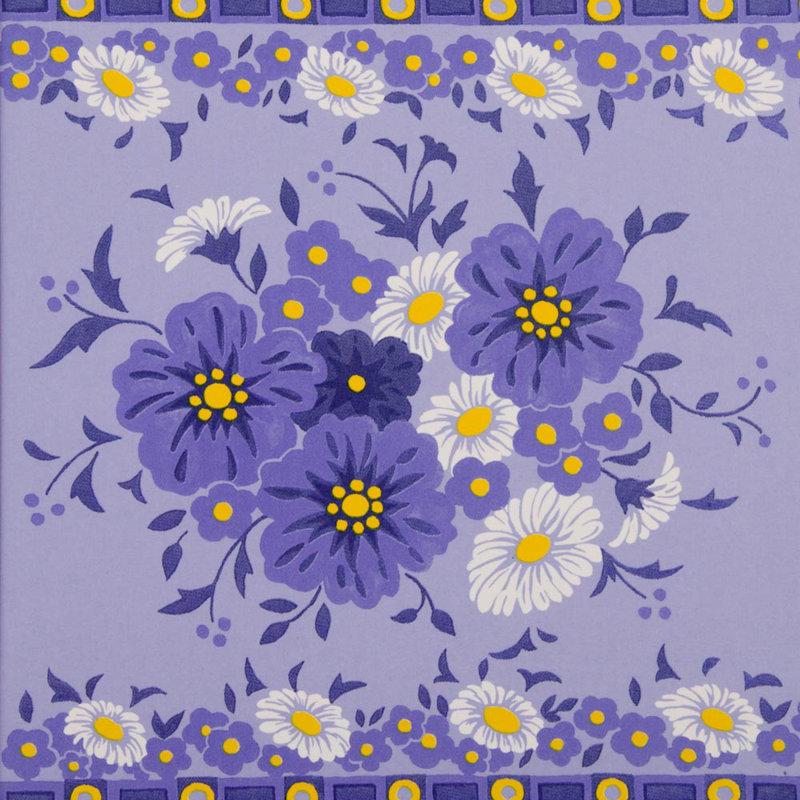 Carrelage décoratif en céramique pour bouquet 6 po x 6 po en mauve