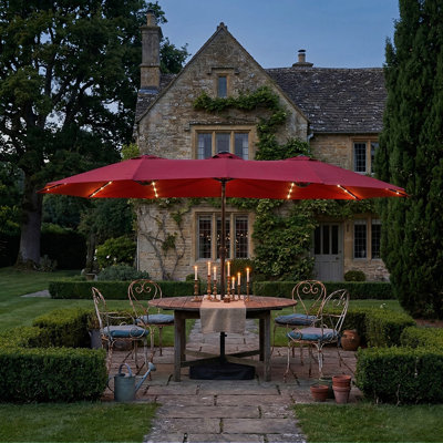 10 sunbrella patio umbrella Amazon.com : Grand patio 10'X10' Sunbrella Offset Umbrella with Base  Outdoor Square Aluminum Cantilever Umbrella Shade with Easy Tilt Adjustment  (Aruba, 10X10 FT-SUNBRELLA) : Patio, Lawn & Garden