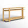 Hepburn 3 Shelf Wood Console Table