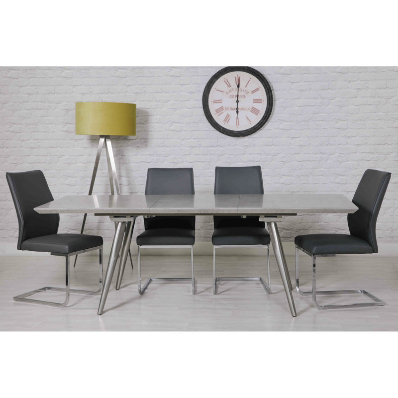 Mary Metal Base Dining Table
