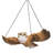 The Garden Owl Hanging Statue