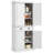 72.5" Kitchen Pantry Cabinet
