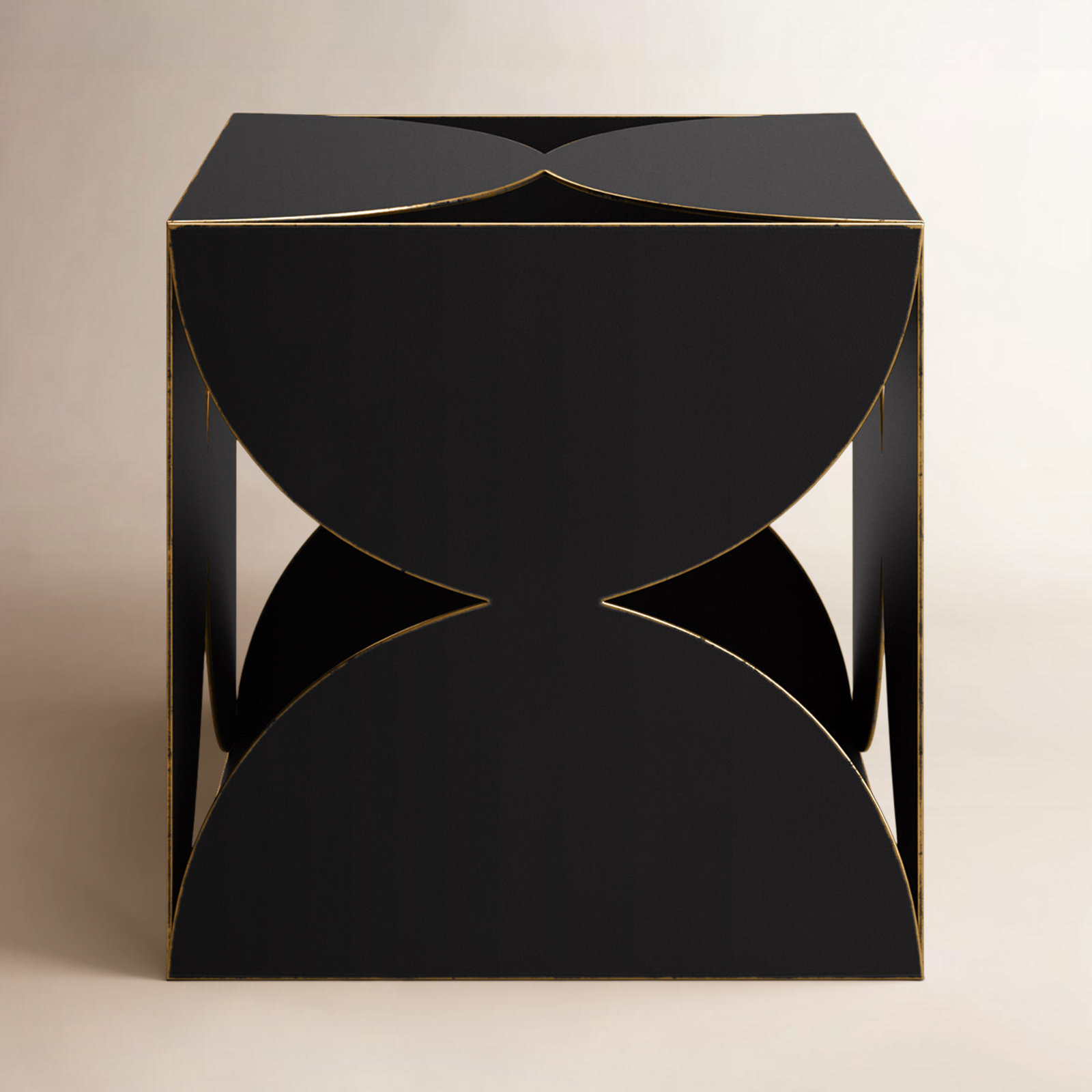Oshi Sculpture, 8.1" H x 8.1" W x 8.1" D