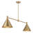 Moderne 2-Light Chandelier