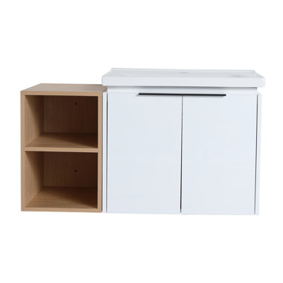 35.43'' Single Bathroom Vanity Base Only